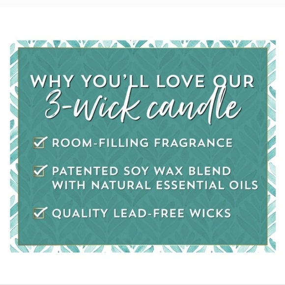 🛍BOGO 50% OFF🕯NWT‼️White Barn "Caramel & Vanilla" 3-wick Candle - Picture 7 of 10
